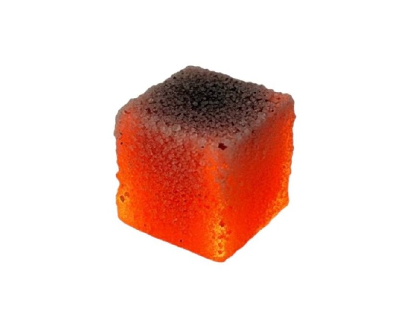 Cube charcoal